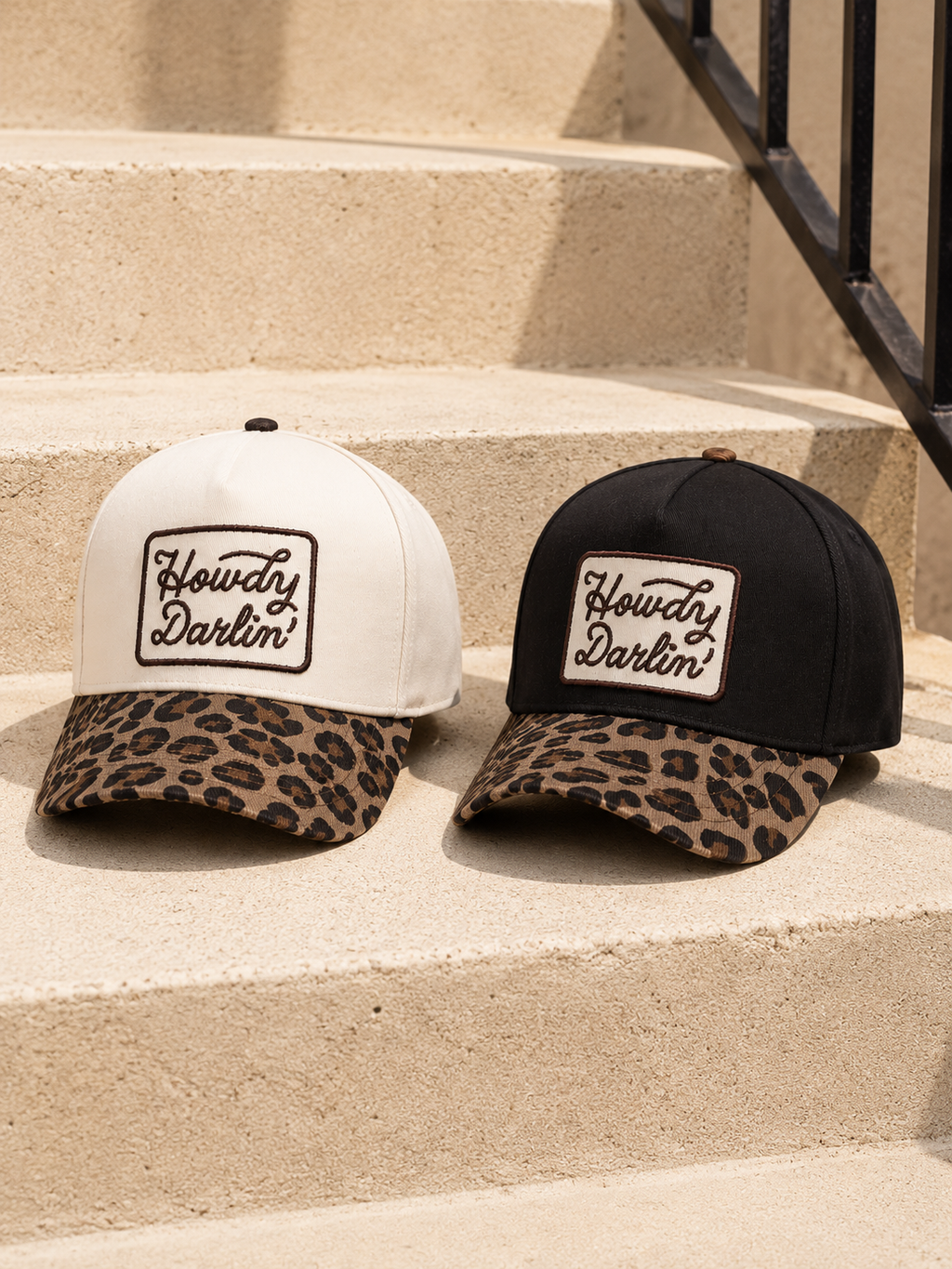 Howdy, Darlin' - Leopard Cap