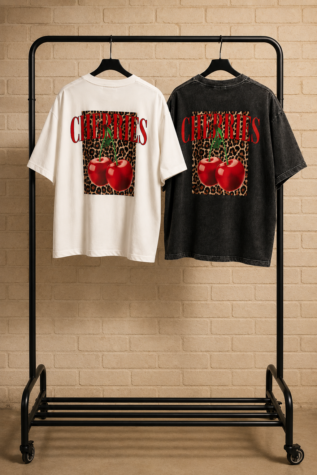 The Cherry Leopard Tee