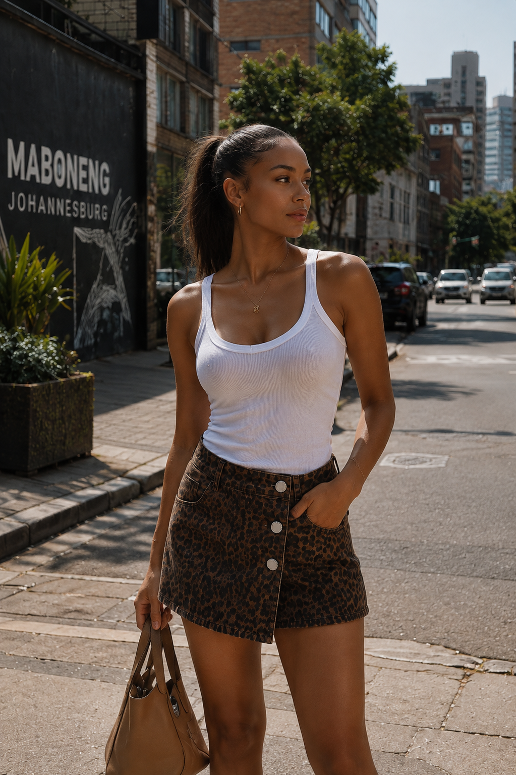 The Wild Side Denim Shorts