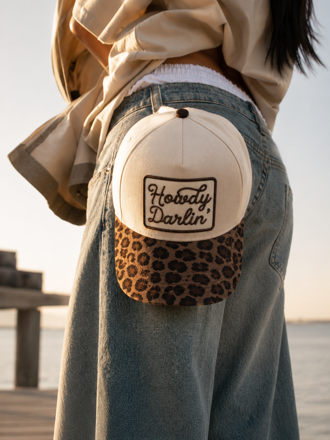 Howdy, Darlin' - Leopard Cap