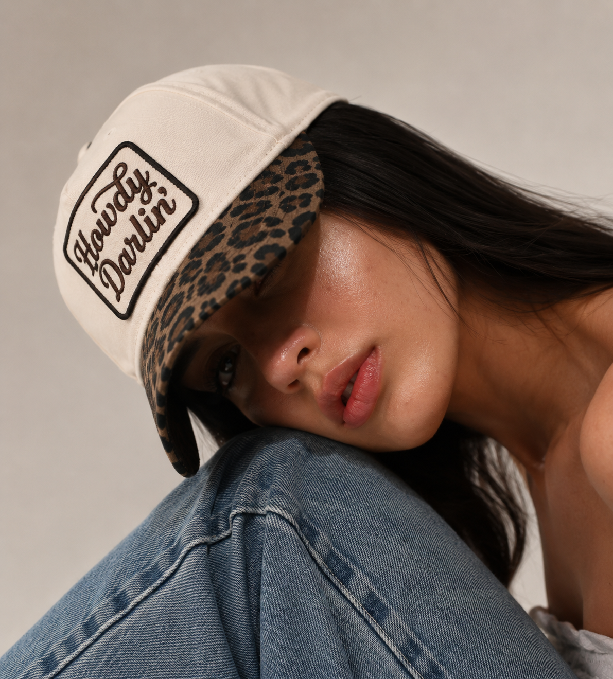 Howdy, Darlin' - Leopard Cap