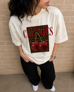 The Cherry Leopard Tee