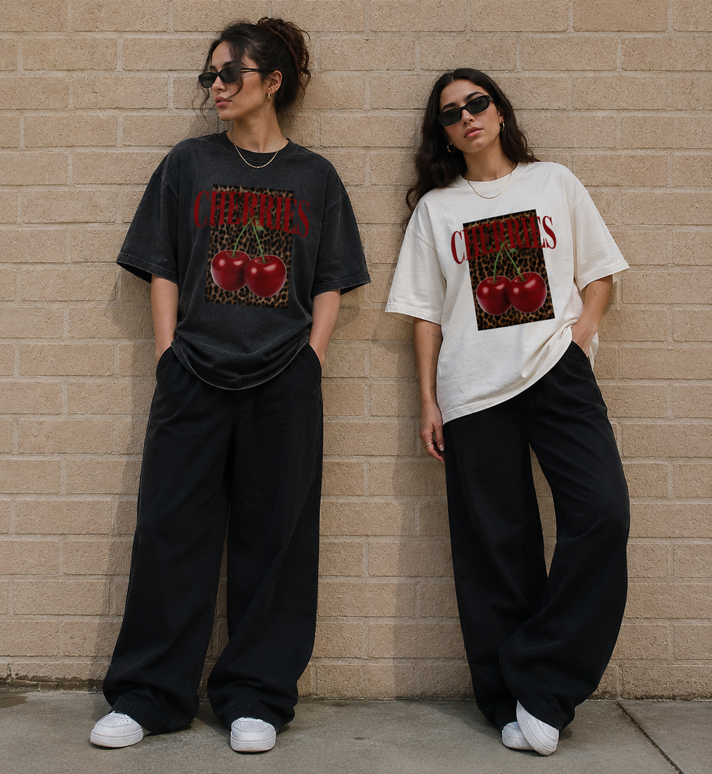 The Cherry Leopard Tee
