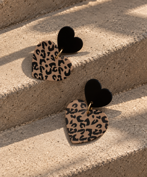 Feral Heart Earrings