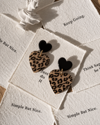 Feral Heart Earrings